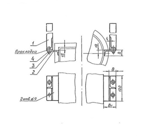 Подвески судовых трубопроводов Тип 4 в Солигорске