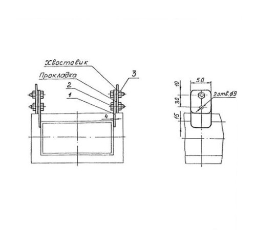 Подвески судовых трубопроводов Тип 3 в Солигорске