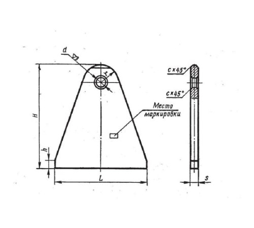Плавники приварные с накладкой в Солигорске от Спецметаллстрой