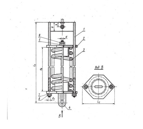 Блоки пружин подвесок стальных трубопроводов в Солигорске