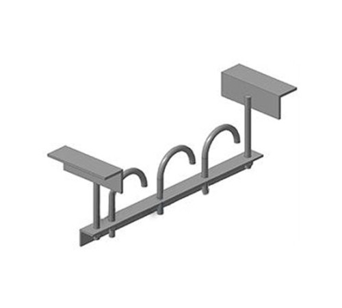 Крепления трубопроводов к плитам перекрытия в Солигорске
