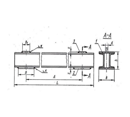 Балки опорных подвесок трубопроводов в Солигорске
