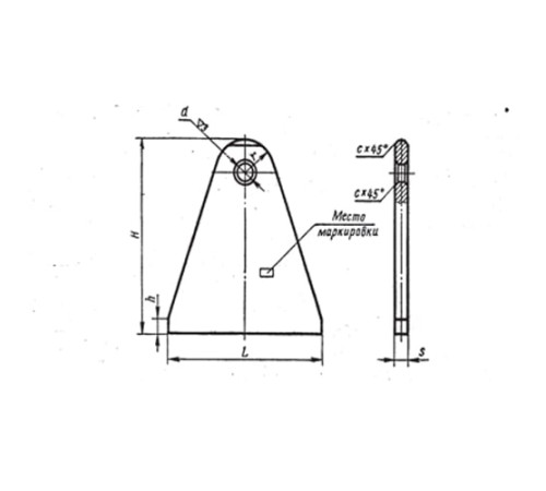 Приварные плавники блоков подвесок вертикальных трубопроводов в Солигорске