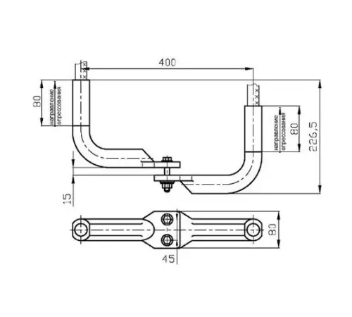 Аппаратные зажимы типа 2А2А для ЛЭП в Солигорске
