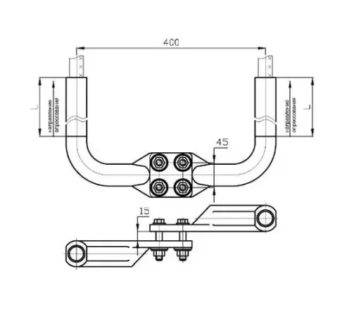 Аппаратные зажимы типа 2А4А в Солигорске для ЛЭП
