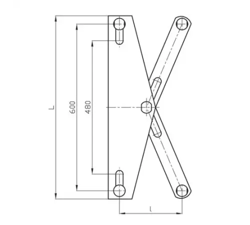 Коромысла типа 2КЛ для ЛЭП в Солигорске