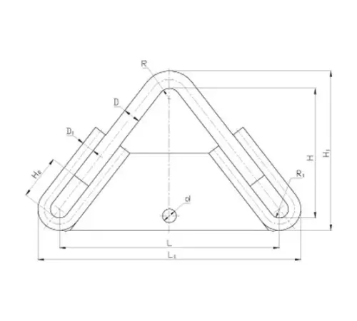 Коромысла типа 2КУ для ЛЭП в Солигорске