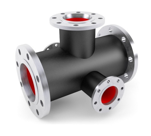 Кресты фланцевые с пожарной подставкой чугунные в Солигорске