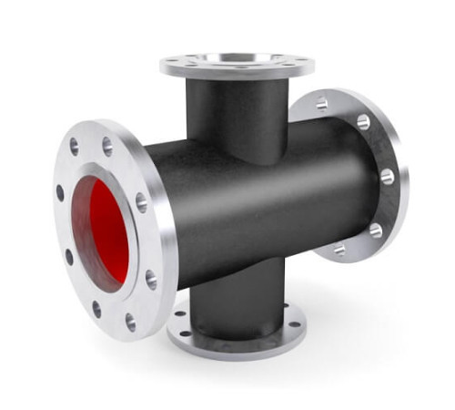 Кресты фланцевые чугунные в Солигорске для трубопроводов