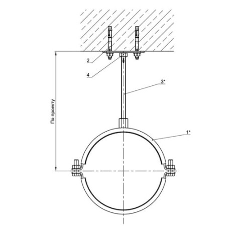 Крепления трубопроводов к перекрытию в Солигорске для юрлиц