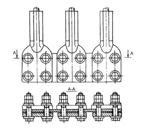 Аппаратные зажимы типа 3А4А в Солигорске для ЛЭП