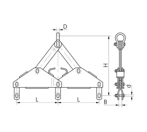 Коромысла типа 3КБ для ЛЭП в Солигорске
