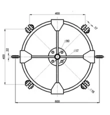 Коромысла типа 4КД2-25-1