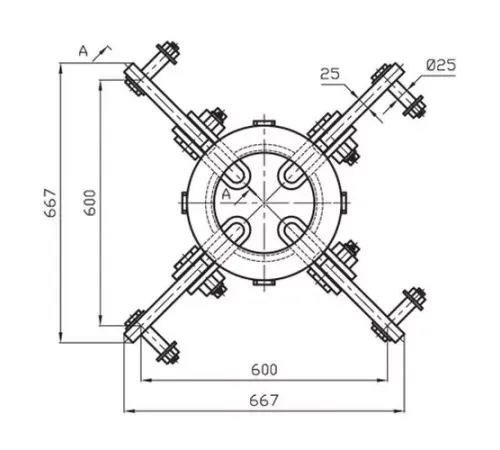Коромысла лучевые типа КЛ в Солигорске для ЛЭП