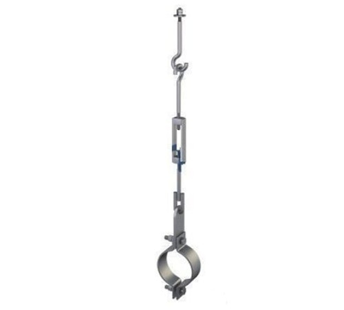 Подвески одной трубы на тяге в Солигорске для трубопроводов