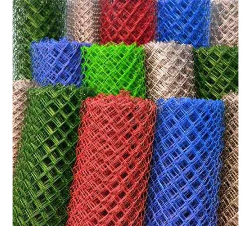 Сетки рабицы с полимерным покрытием в Солигорске