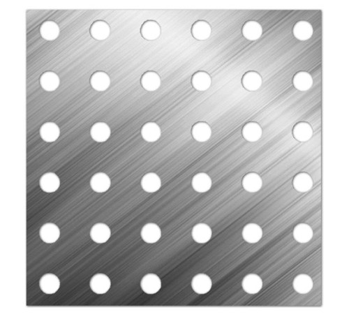 Перфорированные листы Rg 1х2 м в Солигорске для юридических лиц