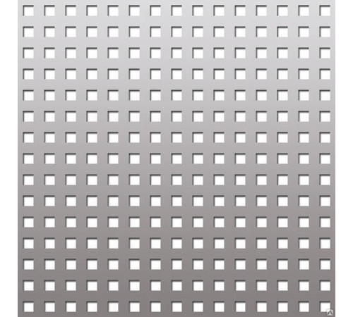 Перфорированные листы Qg с квадратными отверстиями 1х2м в Солигорске