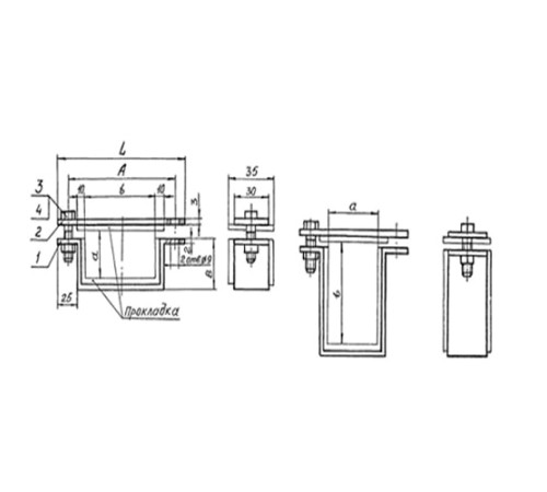 Подвески судовых трубопроводов Тип 9 в Солигорске