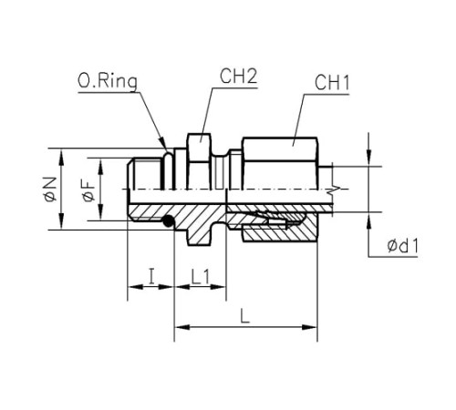 Штуцеры ввертные UNF с уплотнением в Солигорске
