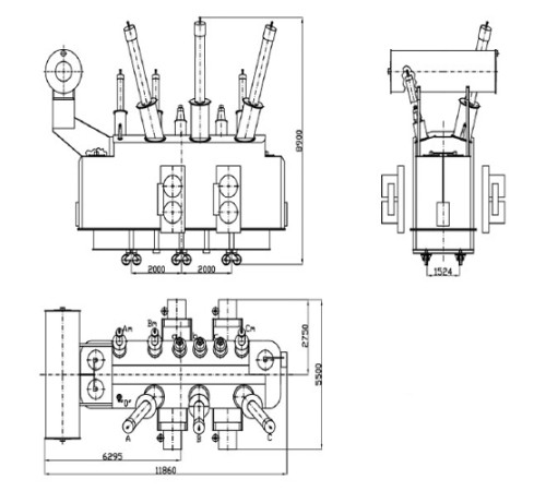 Силовые автотрансформаторы 220-500 кВ в Солигорске