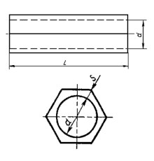 Дренажные керамические трубы с шестигранной наружной поверхностью