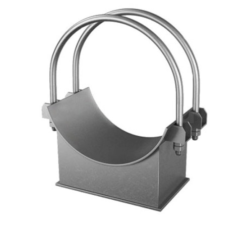 Двуххомутовые скользящие опоры для труб в Солигорске