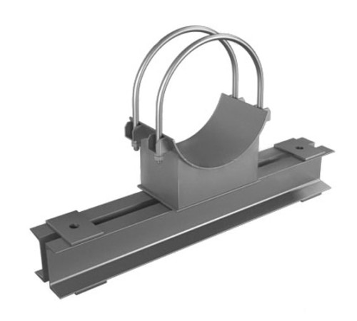 Хомутовые блоки с опорной балкой в Солигорске для трубопроводов