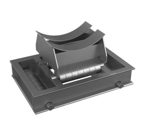 Катковые двухъярусные опоры для труб в Солигорске