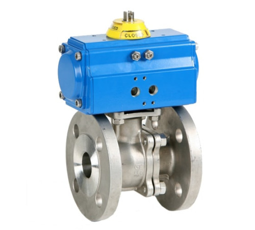 Шаровые фланцевые краны с приводом в Солигорске для юрлиц