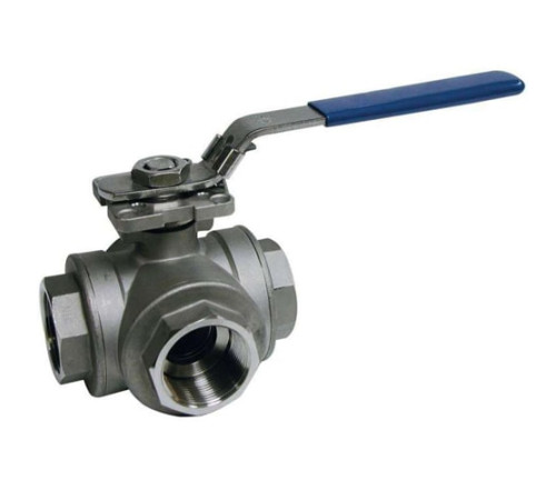 Трехходовые шаровые муфтовые краны AISI в Солигорске