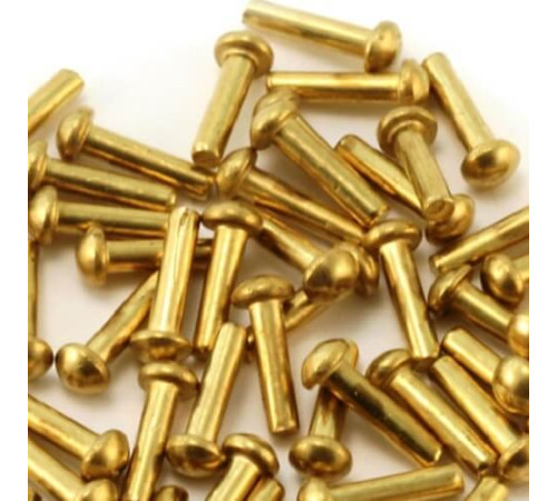 Латунные заклепки с полукруглой головкой в Солигорске