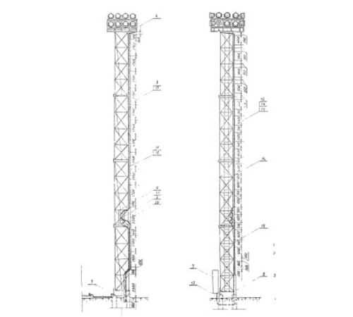 Мачты осветительные в Солигорске для юридических лиц
