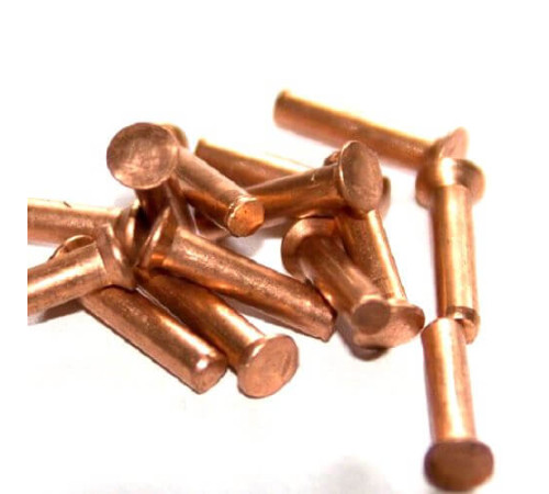 Медные заклепки с потайной головкой в Солигорске