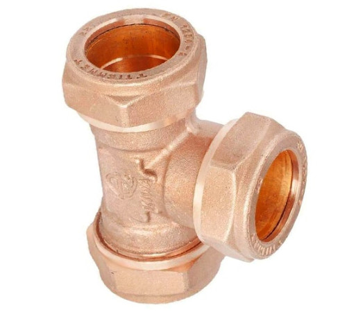 Медные обжимные тройники в Солигорске с доставкой по Беларуси