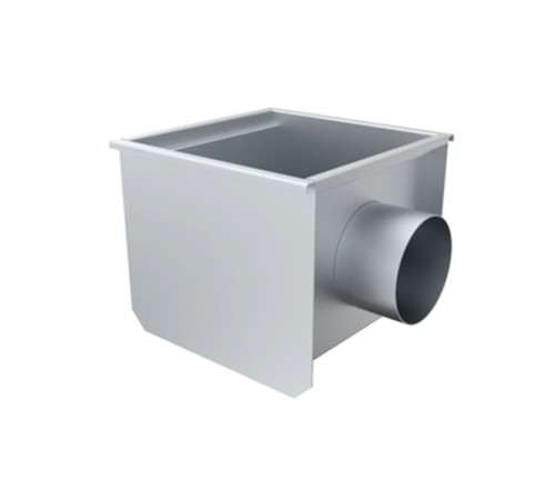 Нержавеющие трапы прямоугольные с горизонтальным выпуском в Солигорске