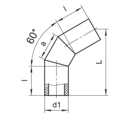 Оболочки на теплоизоляционные отводы 60° в Солигорске