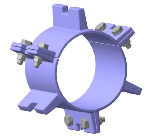 Опорно-центрирующие кольца для трубопроводов в Солигорске