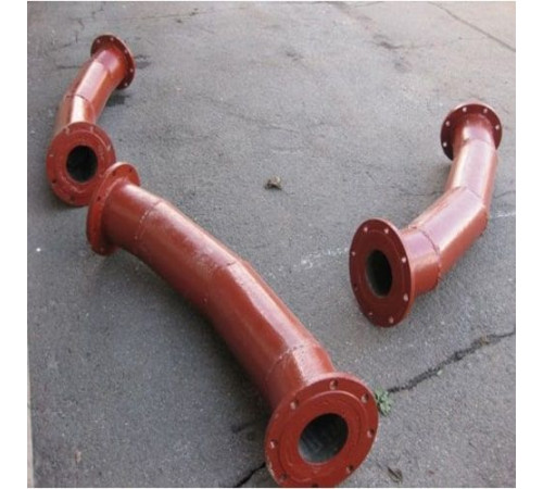 Отводы футерованные базальтовым литьем в Солигорске и Беларуси