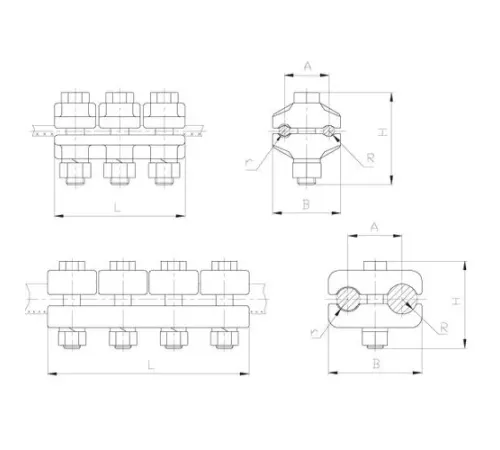 Плашечные зажимы типа ПАМ в Солигорске и Беларуси