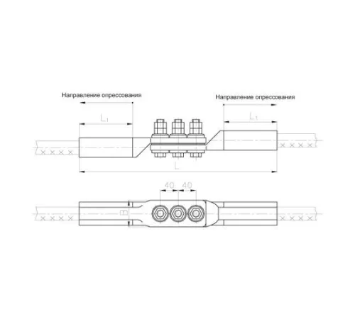 Переходные зажимы типа ПАС для ЛЭП в Солигорске и Беларуси