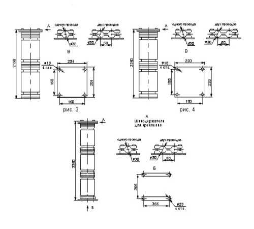 Шинные опоры ШО 150 и ШО 220 в Солигорске с доставкой по Беларуси