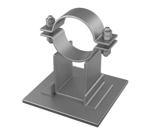 Скользящие хомутовые опоры трубопроводов ТЭС и АЭС в Солигорске