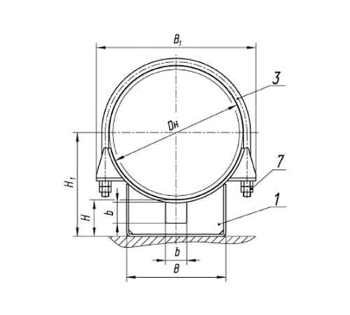Опоры ТПР.05.29.00.000 для трубопроводов в Солигорске
