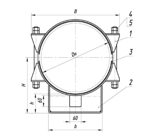 Опоры ТПР.14.45.00.000 в Солигорске для трубопроводов
