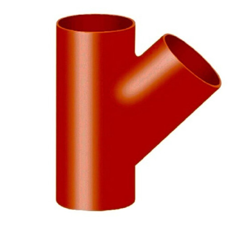 Безраструбные тройники 45° в Солигорске для юридических лиц