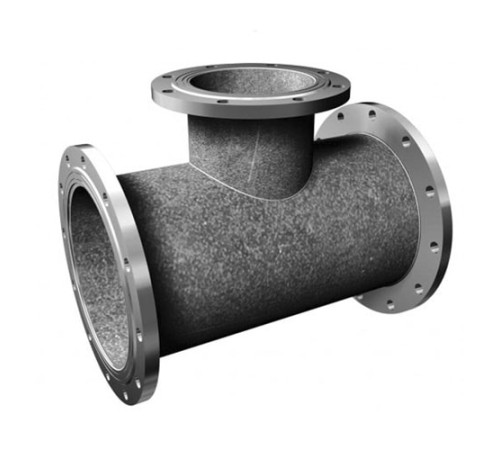 Стальные фланцевые тройники в Солигорске для трубопроводов