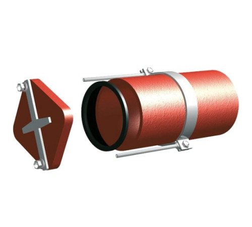 Безраструбные заглушки с прижимными скобами в Солигорске