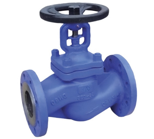 Запорные проходные фланцевые вентили-клапаны в Солигорске